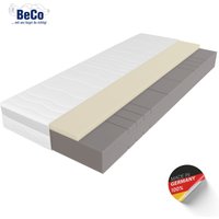 Beco Hybridschaum-Matratze "Feel Like Latex ONE KS" 21 cm hoch 1 Stk. tlg. Ergonomischer Hybridschaum mit komfortabler Feel Like Latex Auflage von Beco