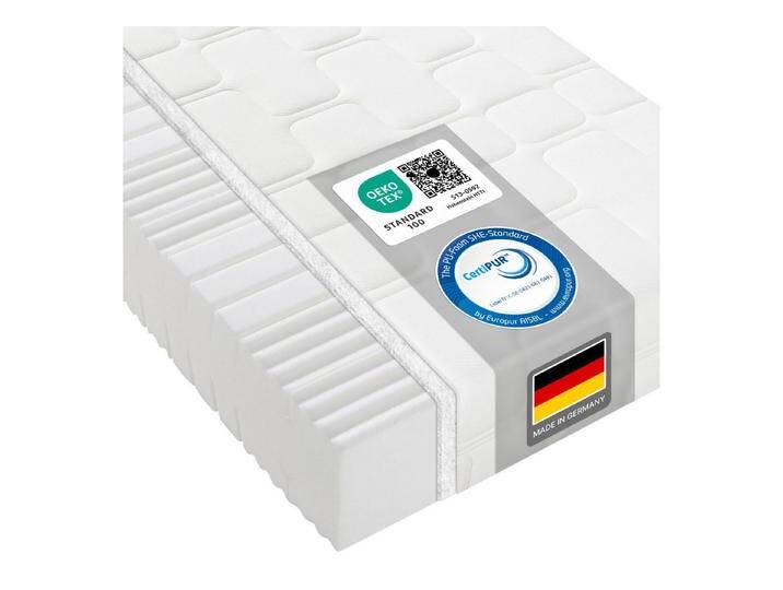 Beco Kaltschaummatratze Grand Relax ergonomischer Schlaf wie im Luxus Urlaub, 25 cm hoch, 25 cm Komforthöhe, Made in Germany, 90x200 cm, Liegekomfort weich von Beco