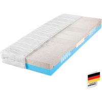 Beco Komfortschaummatratze "2 Dreams, Wendematratze mit 2 unterschiedlich festen Liegeseiten", 21 cm hoch, Raumgewicht: 35 kg/m³, (1 St.), Matratze in 90x200 cm und weiteren Größen, mit Gelschaumeinlagen von Beco