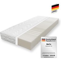 Beco Komfortschaummatratze "Medistar KS, Matratze Kaltschaum-Feeling 90x200 cm, 140x200 cm", 21 cm hoch, Raumgewicht: 28 kg/m³, (1 St.), Geprüft mit 1,1* "SEHR GUT" & bewertet mit**Deutschland Favorit 2024 von Beco