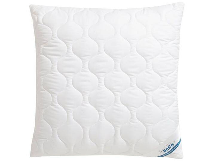 Beco Kopfkissen EcoWell, Füllung: Polyester, Bezug: Bio-Baumwolle oder Microfaser-Feinbatist samtweich, Rückenschläfer, Seitenschläfer, Kissen in den Größen 40x80 cm und 80x80 cm erhältlich! Beco Kopfkissen EcoWell, Füllung: Polyester, Bezug: Bio-Baumwolle oder Microfaser-Feinbatist samtweich, Rückenschläfer, Seitenschläfer, Kissen in den Größen 40x80 cm und 80x80 cm erhältlich! von Beco