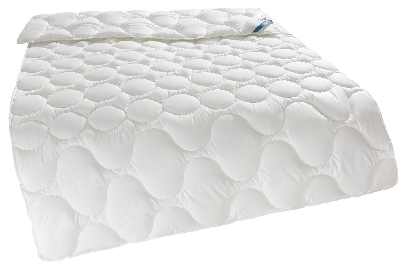 Beco Kunstfaserbettdecke EcoWell Bettdecken für Sommer und Winter, Decke, Füllung: Polyester, Bezug: Bio-Baumwolle oder Microfaser-Feinbatist uni, samtweich, Bettdecke 135x200 cm, 155x220 cm und weitere Größen, blauer Engel von Beco