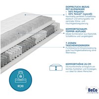 Beco Taschenfederkernmatratze "Royal Komfort KS, mit integriertem Topper" 26 cm hoch 480 Federn 1 Stk. tlg. komfortable Matratze in 90x200, 140x200 cm und weiteren Größen Beco Taschenfederkernmatratze "Royal Komfort KS, mit integriertem Topper" 26 cm hoch 480 Federn 1 Stk. tlg. komfortable Matratze in 90x200, 140x200 cm und weiteren Größen von Beco