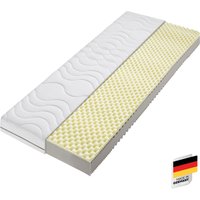 Beco Visco-Matratze "Nightstyle Visko Matratze 90x200, 100x200, 140x200 cm", 17 cm hoch, Raumgewicht: 28 kg/m³, (1 St.), Matratze, 90x200 cm (H3) von Stiftung Warentest getestet von Beco