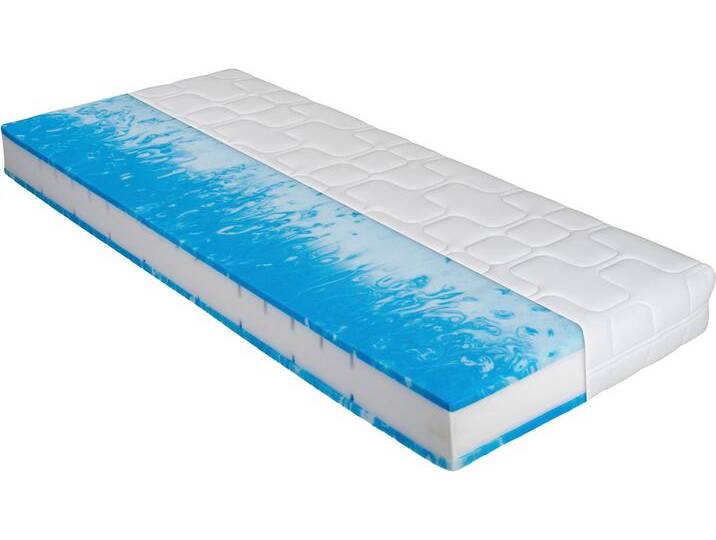 Gelschaummatratze BECO Duo Gel Comfort , weiß, B:100cm H:20cm L:200cm, Bezug: 100% Polyester. Steppfüllung: 100% Polyester, Matratzen, komfortable Matratze in 90x200, 140x200 cm und weiteren Größen von Beco