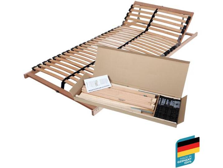 Lattenrost BECO Easy Star K , beige (naturbelassen), B:80cm H:7,5cm L:200cm, Lattenroste, Lattenrost für Doppelbetten geeignet, Lattenrost in diversen Größen von Beco