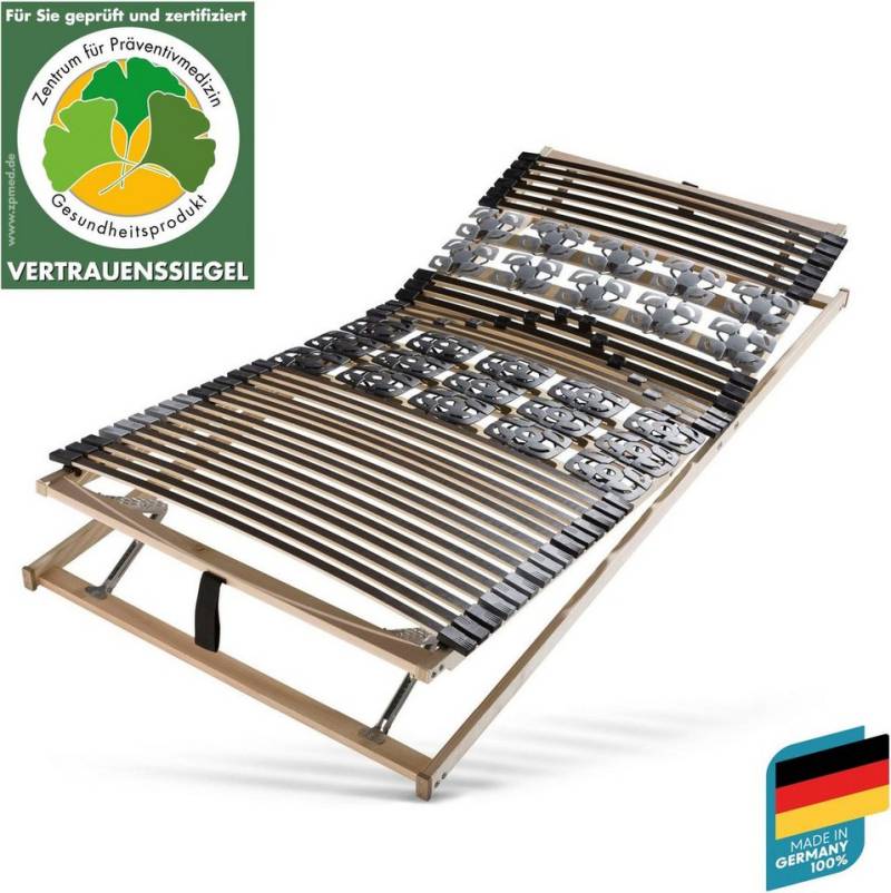 Lattenrost Modul Premium 5, Beco, Kopfteil manuell verstellbar, Fußteil manuell verstellbar, Lattenrost in 90x200 cm und weiteren Größen, ideal für Doppelbetten von Beco