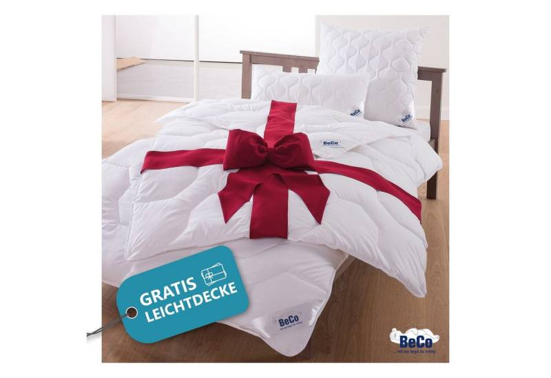 Beco Microfaserbettdecke 2 für 1, Bettdecken für Sommer und Winter, inkl. 1 Gratis-Leichtdecke, Füllung: Polyester, Bezug: Polyester, Bettdecke 135x200 cm, 155x220 cm und weitere Größen, Decke Beco Microfaserbettdecke 2 für 1, Bettdecken für Sommer und Winter, inkl. 1 Gratis-Leichtdecke, Füllung: Polyester, Bezug: Polyester, Bettdecke 135x200 cm, 155x220 cm und weitere Größen, Decke von Beco