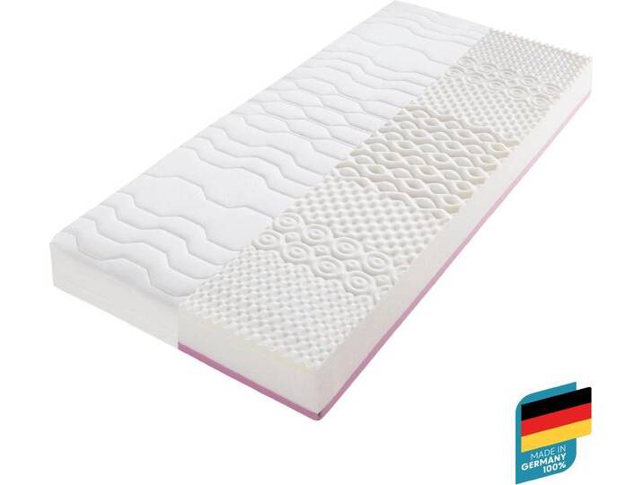 Taschenfederkernmatratze BECO  TFK Duoflex , weiß, B:140cm H:20cm L:200cm, Bezug: 100% Polyester. Steppfüllung: 100% Polyester, Matratzen, zwei Härtegrade in einer Matratze, verschiedene Größen erhältlich von Beco