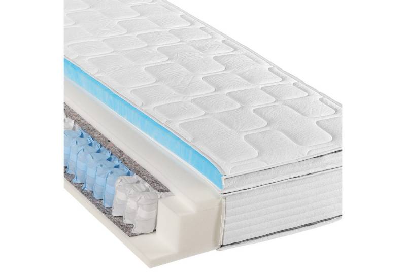 Taschenfederkernmatratze Diamant Plus Top-Handling und Hygiene durch integrierten Topper, Beco, 26 cm hoch, Boxspring-Bett-Feeling wie im 5 Sterne Luxus Hotel, 90x190 Taschenfederkernmatratze Diamant Plus Top-Handling und Hygiene durch integrierten Topper, Beco, 26 cm hoch, Boxspring-Bett-Feeling wie im 5 Sterne Luxus Hotel, 90x190 von Beco