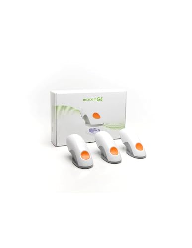 Dexcom G6 Sensoren Applikator 3er Set Sensor und Applikator (3 Stück) Glukosemessung Blutzucker Diabetes Glucose Measurement Blood CGM System new + Becopa® Gutschein von Becopa