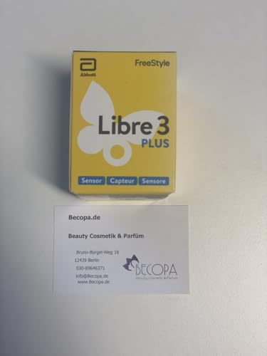 FreeStyle Libre 3 Plus Sensor 1 Stück Blutzucker Diabetes Messgerät + Becopa® Gutschein one piece von Becopa