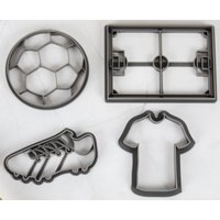 Fußball Keksausstecher Set Fußball Keksausstecher Set von BecozyPrints
