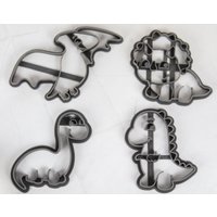 Dinosaurier Ausstechformen Set T-Rex, Triceratops, Pterodaktylus, Brachiosaurus Dinosaurier Ausstechformen Set T-Rex, Triceratops, Pterodaktylus, Brachiosaurus von BecozyPrints