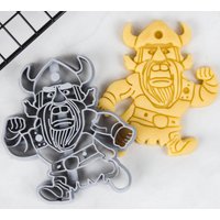 Viking Cookie Cutter Pla Back - & Keramikwerkzeug Viking Cookie Cutter Pla Back - & Keramikwerkzeug von BecozyPrints