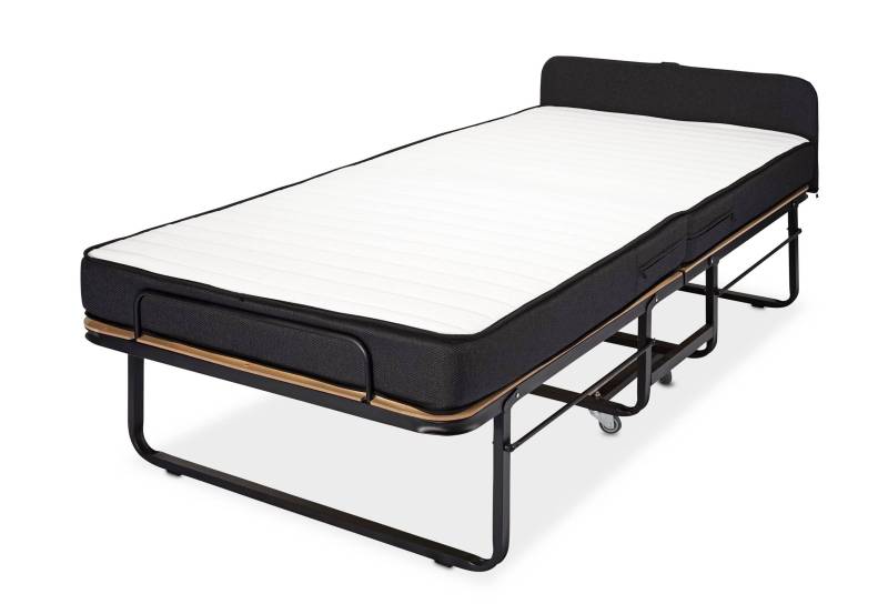 Gästebett Raumsparbett Klappbett GB100 mit Transportrollen von Bed Box