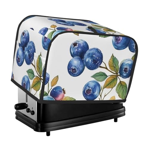 BedBliss Blueberry and Leaves Print 2 Slice Toaster Cover Fingerprint Bread Maker Protectors,Kitchen Small Appliance Dust Cover BedBliss Blueberry and Leaves Print 2 Slice Toaster Cover Fingerprint Bread Maker Protectors,Kitchen Small Appliance Dust Cover von Bedbliss