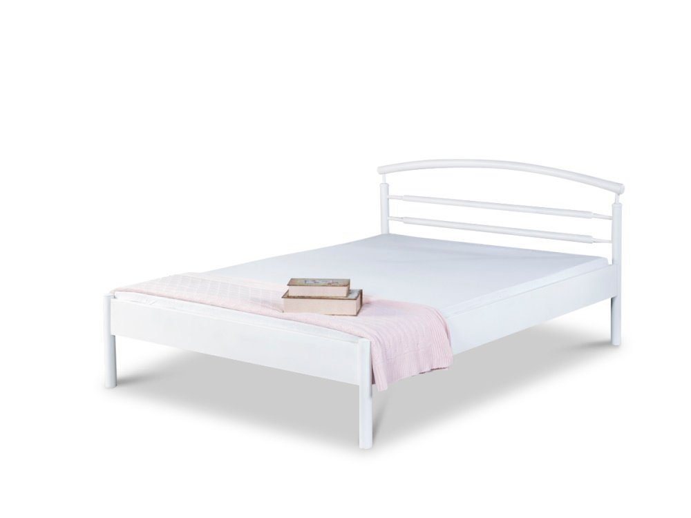 BedBox Metallbett Ella, schlicht und modern, pulverbeschichtetes Metall, stabil und langlebig von BedBox