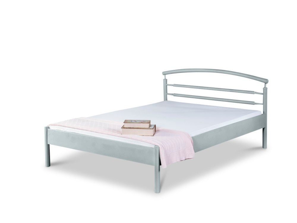 BedBox Metallbett Ella, schlicht und modern, pulverbeschichtetes Metall, stabil und langlebig von BedBox