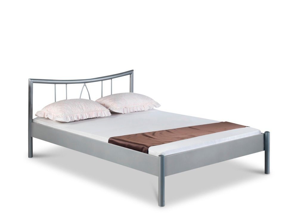 BedBox Metallbett Hanna mit klassischem Kopfteil, pulverbeschichtetes Metall BedBox Metallbett Hanna mit klassischem Kopfteil, pulverbeschichtetes Metall von BedBox