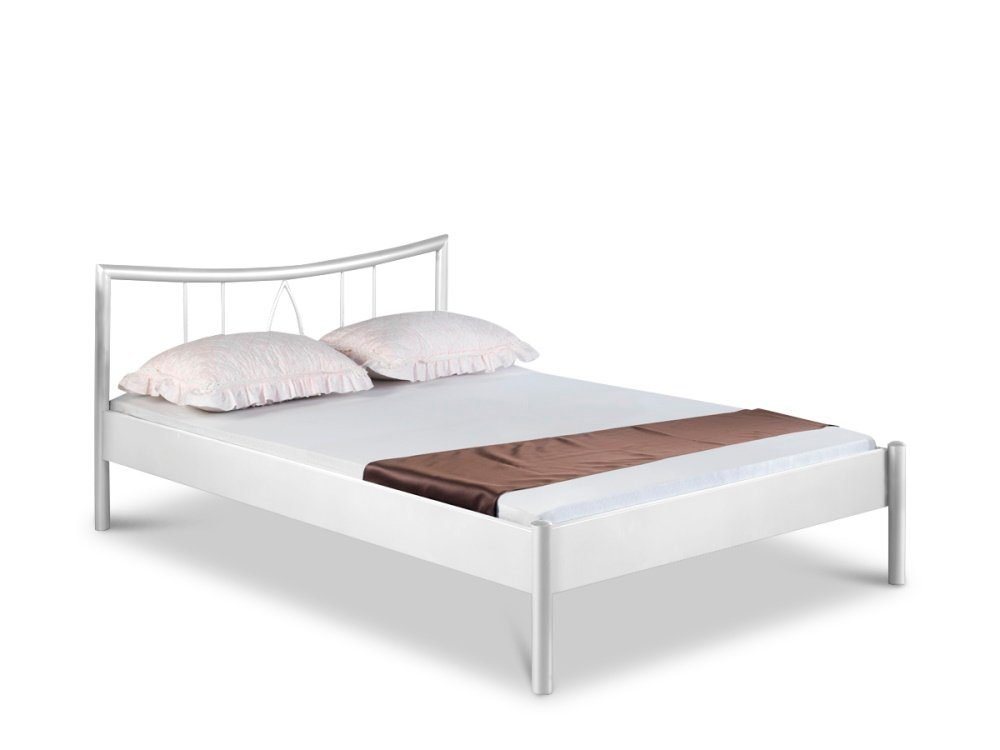 BedBox Metallbett Hanna mit klassischem Kopfteil, pulverbeschichtetes Metall BedBox Metallbett Hanna mit klassischem Kopfteil, pulverbeschichtetes Metall von BedBox