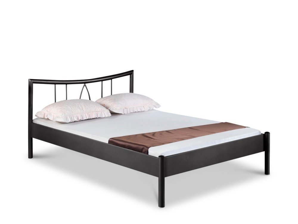 BedBox Metallbett Hanna mit klassischem Kopfteil, pulverbeschichtetes Metall BedBox Metallbett Hanna mit klassischem Kopfteil, pulverbeschichtetes Metall von BedBox