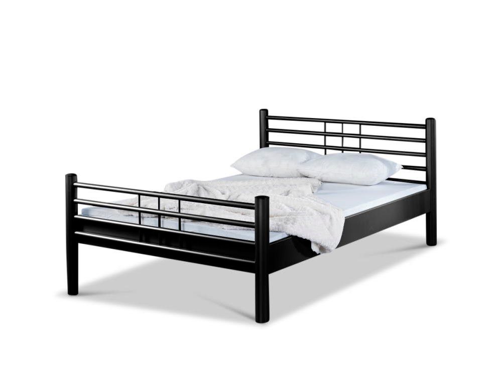 BedBox Metallbett Lea, traumhaft klassisches Bett, stabil und langlebig, pulverbeschichtetes Metall von BedBox