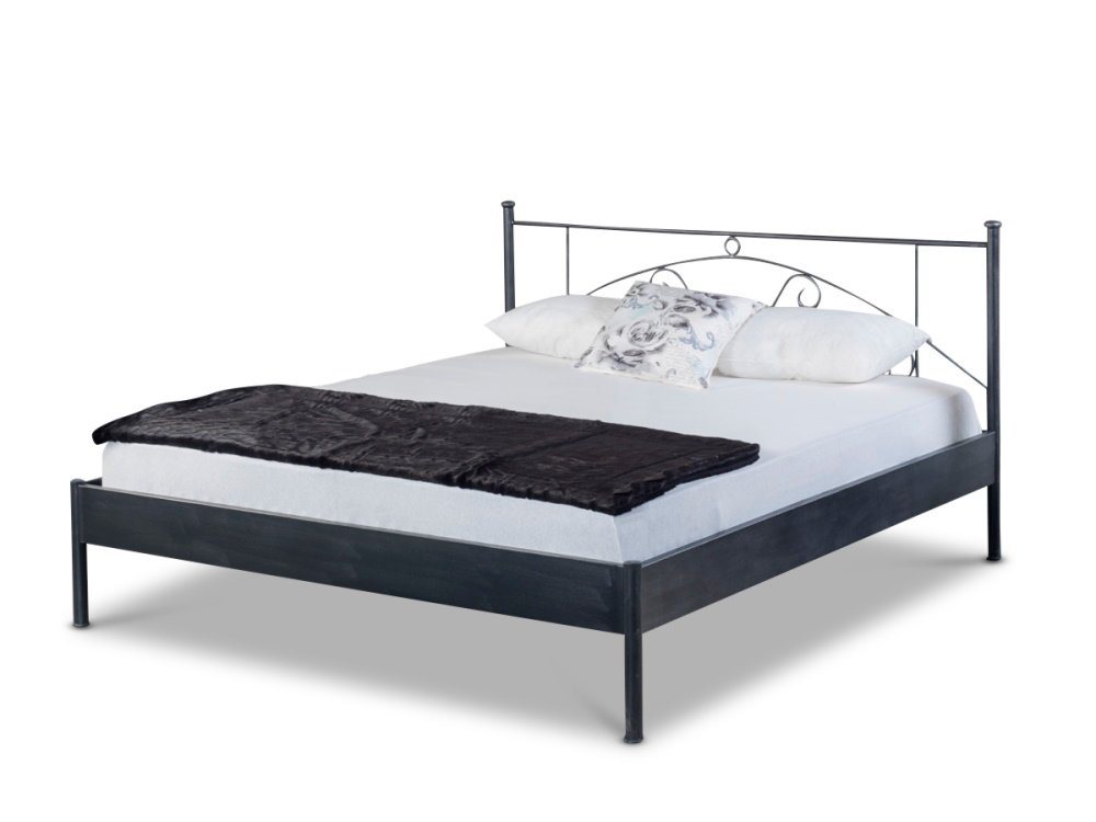 BedBox Metallbett Lena, elegantes Metallbett ein wahrer Designklassiker, stabil und langlebig, pulverbeschichtet von BedBox