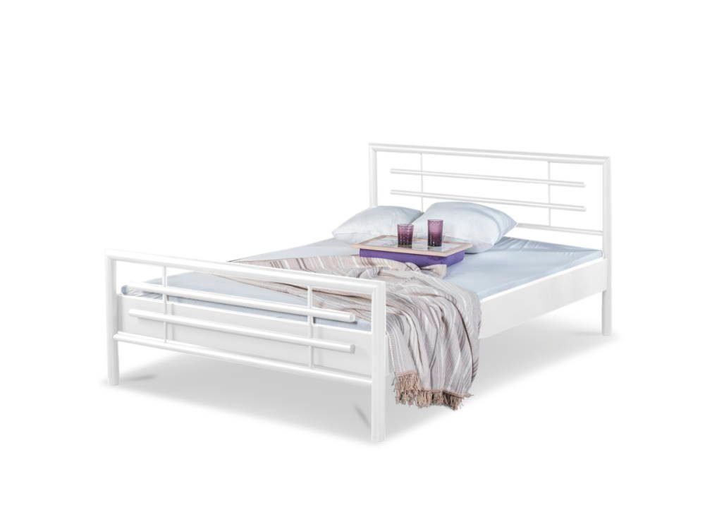 BedBox Metallbett Lola, zeitloses stabiles Metallbett, pulverbeschichtetes Metall BedBox Metallbett Lola, zeitloses stabiles Metallbett, pulverbeschichtetes Metall von BedBox
