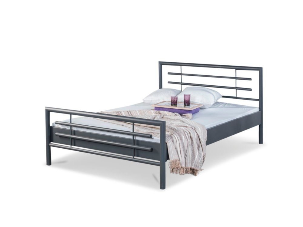 BedBox Metallbett Lola, zeitloses stabiles Metallbett, pulverbeschichtetes Metall BedBox Metallbett Lola, zeitloses stabiles Metallbett, pulverbeschichtetes Metall von BedBox
