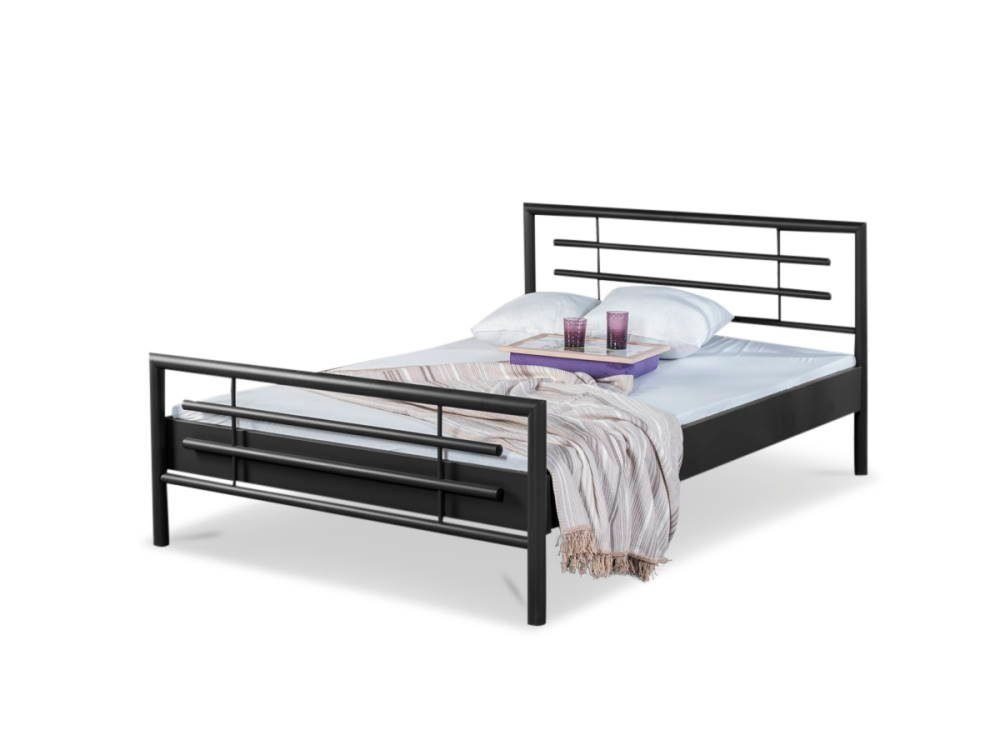 BedBox Metallbett Lola, zeitloses stabiles Metallbett, pulverbeschichtetes Metall BedBox Metallbett Lola, zeitloses stabiles Metallbett, pulverbeschichtetes Metall von BedBox
