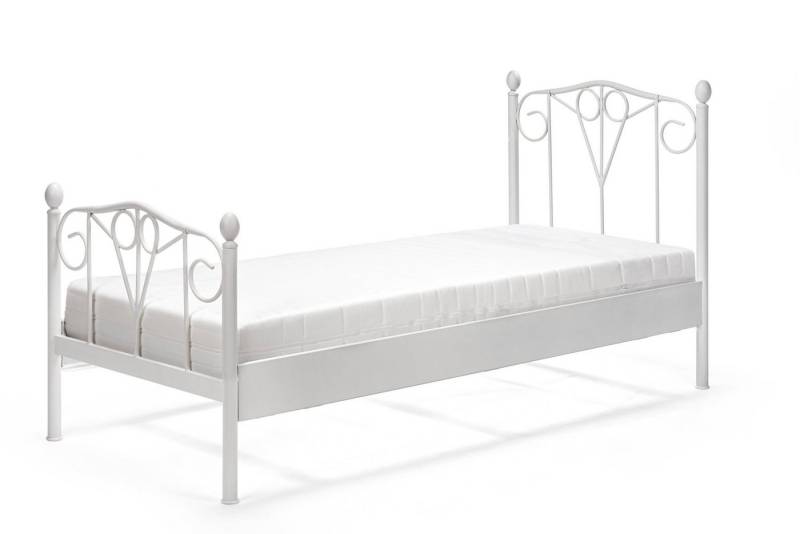BedBox Metallbett Metallbett Maya 90x200 cm, stabil und zeitlos von BedBox
