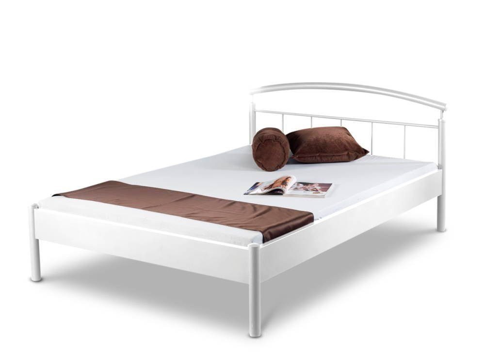 BedBox Metallbett Nina, elegantes Metallbett, stabil und filigran zugleich, pulverbeschichtetes Metall von BedBox