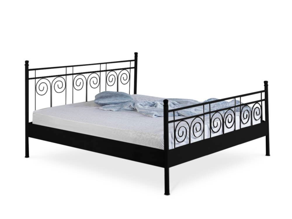 BedBox Metallbett "Sara" mit einem aufwendig gestaltetem Kopfteil und Fußteil, stabil und langlebig BedBox Metallbett "Sara" mit einem aufwendig gestaltetem Kopfteil und Fußteil, stabil und langlebig von BedBox