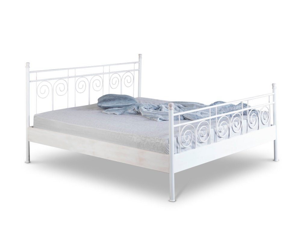 BedBox Metallbett "Sara" mit einem aufwendig gestaltetem Kopfteil und Fußteil, stabil und langlebig BedBox Metallbett "Sara" mit einem aufwendig gestaltetem Kopfteil und Fußteil, stabil und langlebig von BedBox