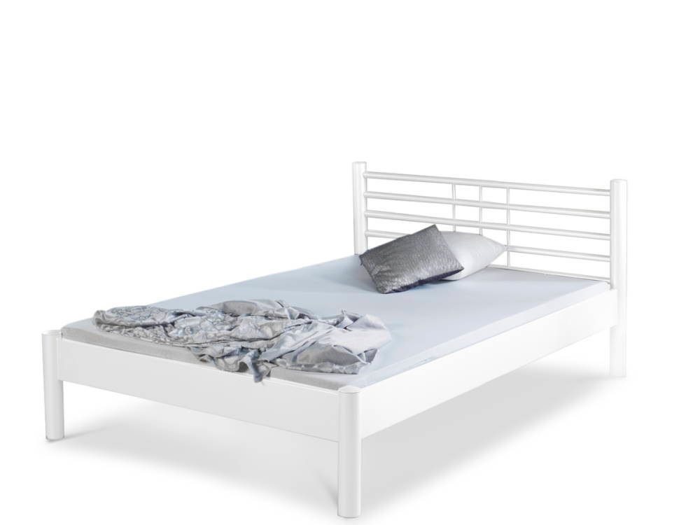 BedBox Metallbett modernes Metallbett Mia, klassisches Kopfteil, pulverbeschichtetes Metall BedBox Metallbett modernes Metallbett Mia, klassisches Kopfteil, pulverbeschichtetes Metall von BedBox