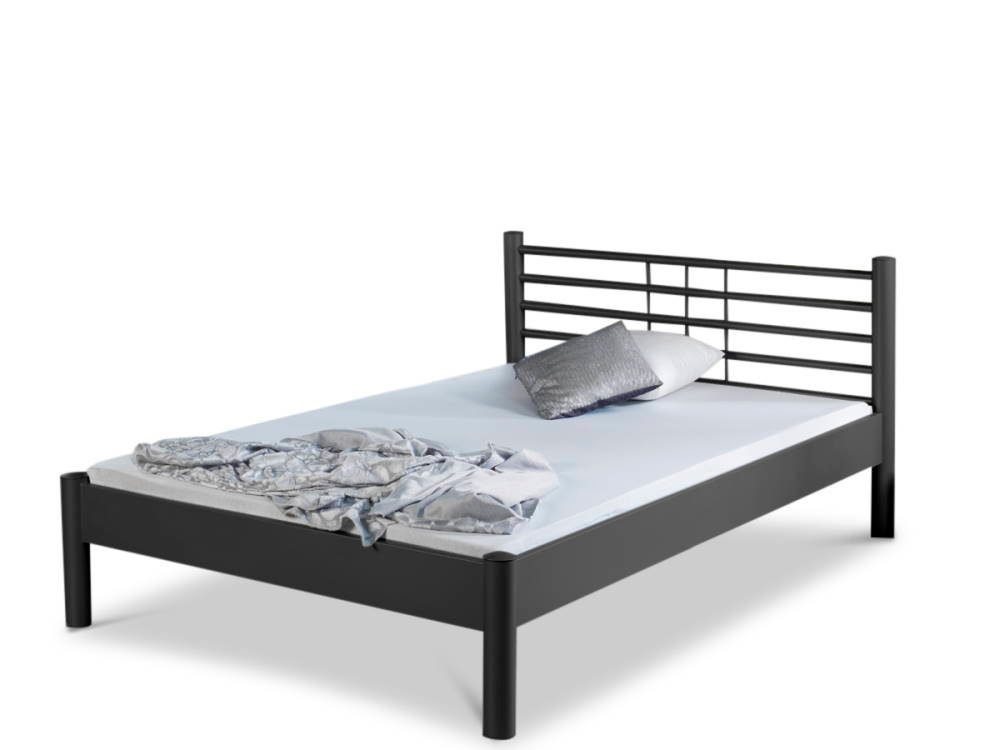 BedBox Metallbett modernes Metallbett Mia, klassisches Kopfteil, pulverbeschichtetes Metall BedBox Metallbett modernes Metallbett Mia, klassisches Kopfteil, pulverbeschichtetes Metall von BedBox