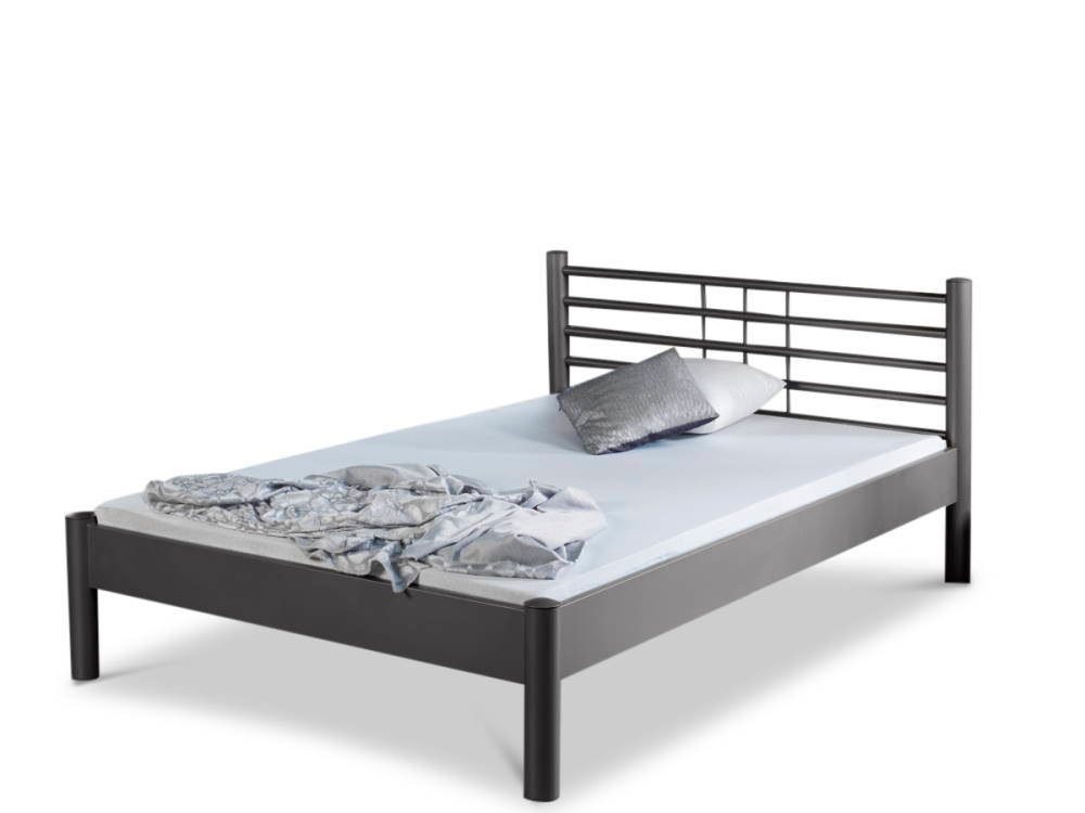 BedBox Metallbett modernes Metallbett Mia, klassisches Kopfteil, pulverbeschichtetes Metall BedBox Metallbett modernes Metallbett Mia, klassisches Kopfteil, pulverbeschichtetes Metall von BedBox