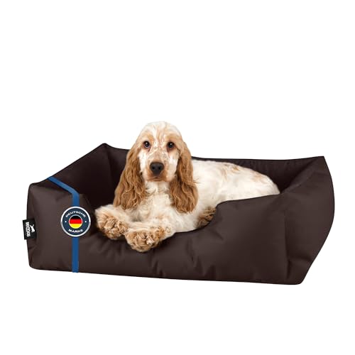 BedDog Hundebett Zara, Hundekissen mit abziehbaren waschbaren Bezug, Hundekorb, Hundesofa, für kleine Hunde, S von BedDog