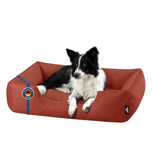 BedDog Hundebett Zara, Hundekissen mit abziehbaren waschbaren Bezug, Hundekorb, Hundesofa, für mittel-große Hunde, XL von BedDog