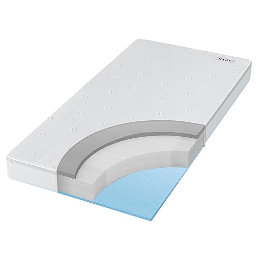 BedStory Babymatratze 60 x 120 für Babybett und Kinderbett,verstellbare Härte 12cm Höhe atmungsaktive Kindermatratze mit abnehmbarem und waschbarem Bezug, Oeko-TEX Standard 100 Zertifiziert BedStory Babymatratze 60 x 120 für Babybett und Kinderbett,verstellbare Härte 12cm Höhe atmungsaktive Kindermatratze mit abnehmbarem und waschbarem Bezug, Oeko-TEX Standard 100 Zertifiziert von BedStory