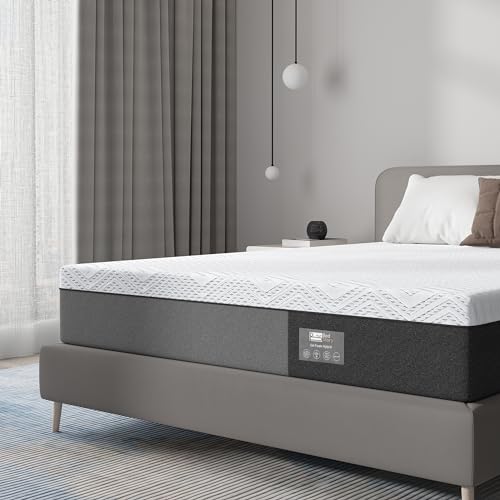 BedStory Matratze, Memory-Schaum, grau, 90 × 190 cm von BedStory