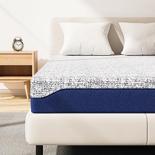 BedStory Matratze 140x200 cm, 2 Härtegrade H3-H4 & H5, 20cm hoch, Gel Memoryfoam Kaltschaum 7-Zonen Schaumstoffmatratze mit waschbarem Bezug, Öko-Tex Zertifiziert von BedStory