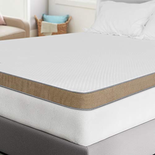 BedStory 7,5cm Gelschaum Memory Topper, Matratzentopper Härtegrad H2+H3 2-in-1 Kaltschaum, Matratzenauflage mit abnehmbarem Bezug für Matratzen Boxspringbett Schlafsofa von BedStory