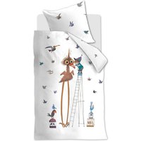 Beddinghouse x Fiep Amsterdam | Kinderbettwäsche-Set Vogel von Beddinghouse x Fiep Amsterdam