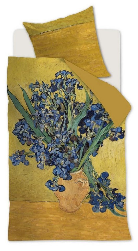 Beddinghouse x Van Gogh Museum Bettwäsche Beddinghouse Bettwäsche van Gogh Irises Yellow 199149, Baumwolle, 100% Baumwolle Beddinghouse x Van Gogh Museum Bettwäsche Beddinghouse Bettwäsche van Gogh Irises Yellow 199149, Baumwolle, 100% Baumwolle von Beddinghouse x Van Gogh Museum