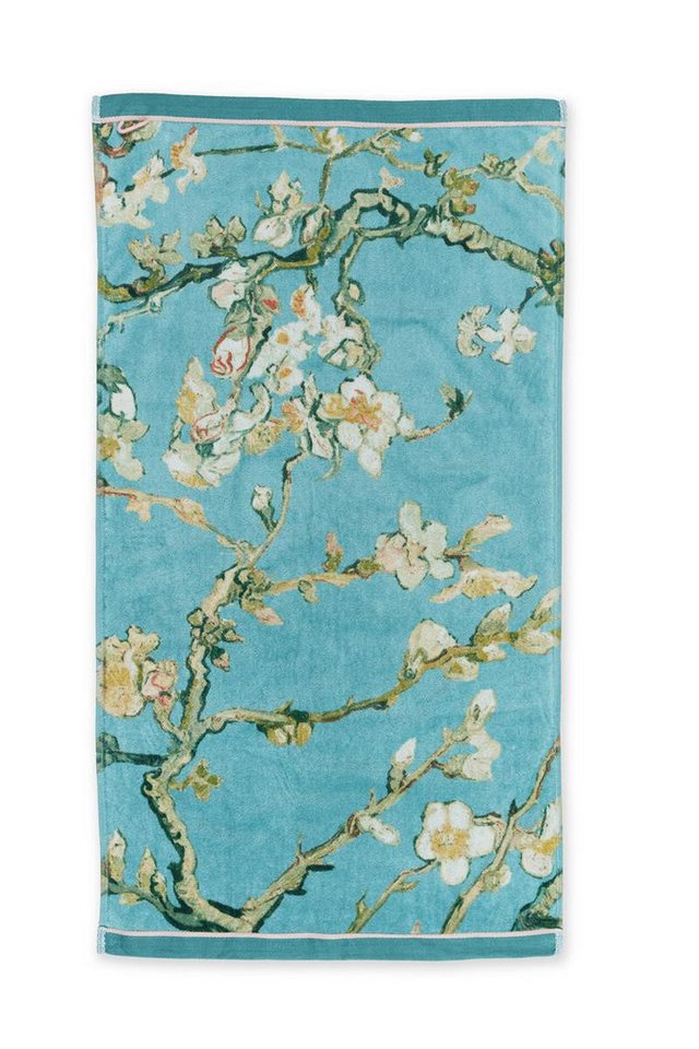 Beddinghouse x Van Gogh Museum Handtuch Blossom Towel_Blue_UV_UV_55x100 1 Handtuch 55 x 100 cm, Frottier (1-St) von Beddinghouse x Van Gogh Museum