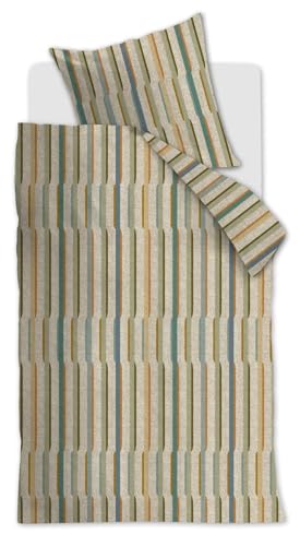 Beddinghouse Annie bettwäsche-Set 2 TLG. - 135x200 - Grün - Flanell - mit Reißverschluss Beddinghouse Annie bettwäsche-Set 2 TLG. - 135x200 - Grün - Flanell - mit Reißverschluss von Beddinghouse