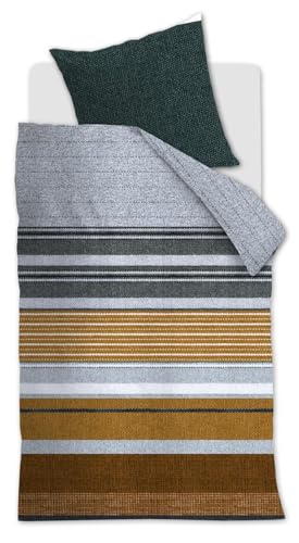 Beddinghouse Bettwäsche-Garnitur Arvin Farbe Grün Größe 135 x 200 cm + 1x 80 x 80 cm Beddinghouse Bettwäsche-Garnitur Arvin Farbe Grün Größe 135 x 200 cm + 1x 80 x 80 cm von Beddinghouse