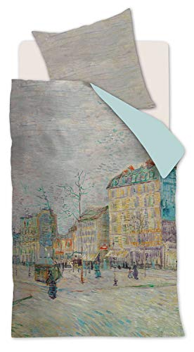 Beddinghouse Bettwäsche Van Gogh | Boulevard Grey - 135 x 200 cm von beddinghouse